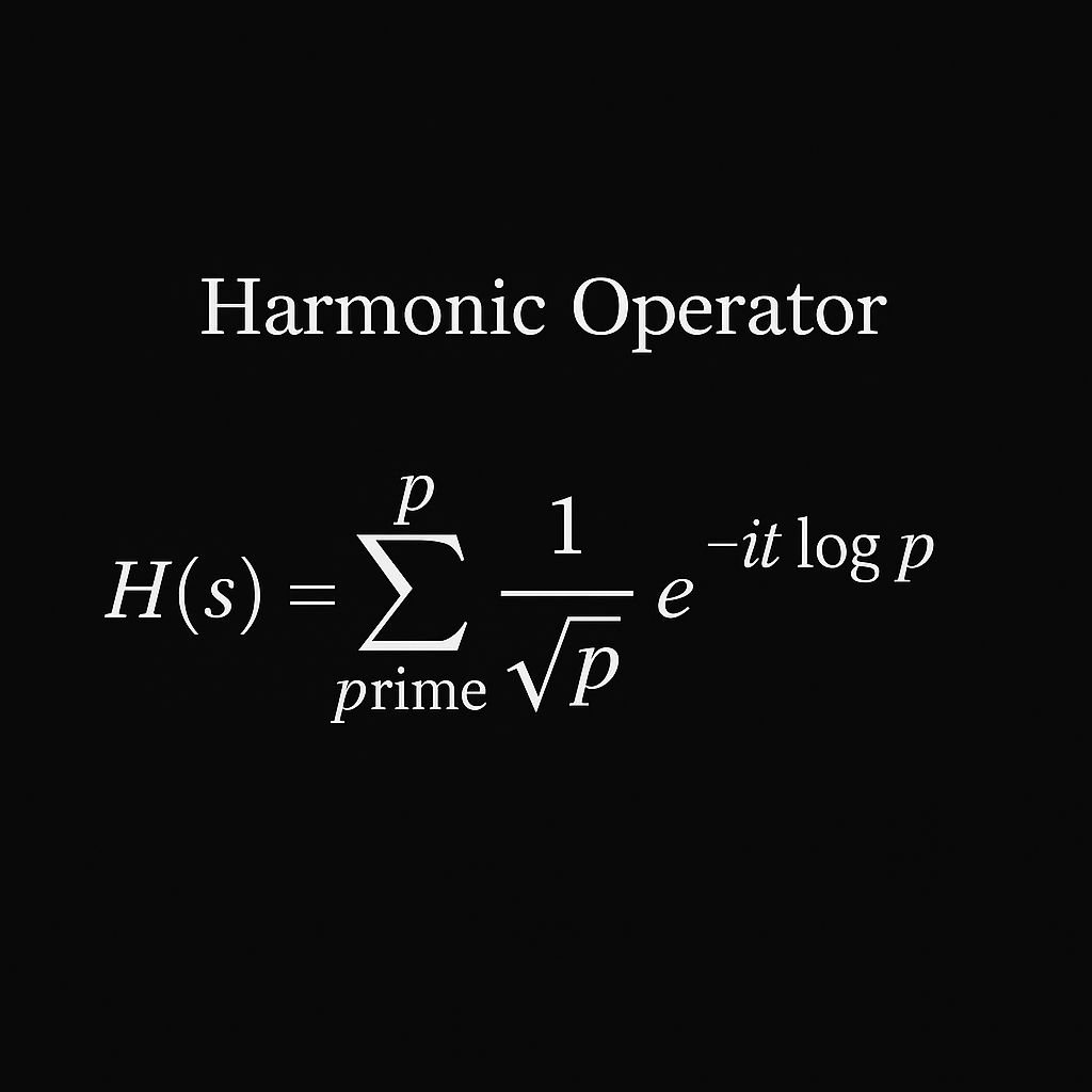 Harmonic Operator Formula